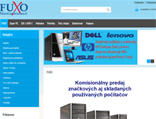 Tablet Screenshot of fuxo.sk